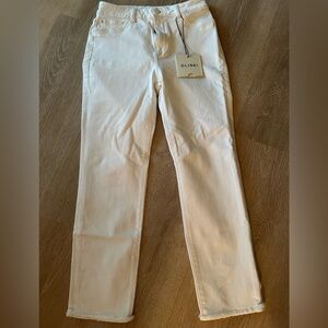 NWT DL1961 Cream Mara Ankle Jeans size 29